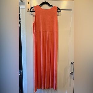 J. Jill Orange Maxi Dress